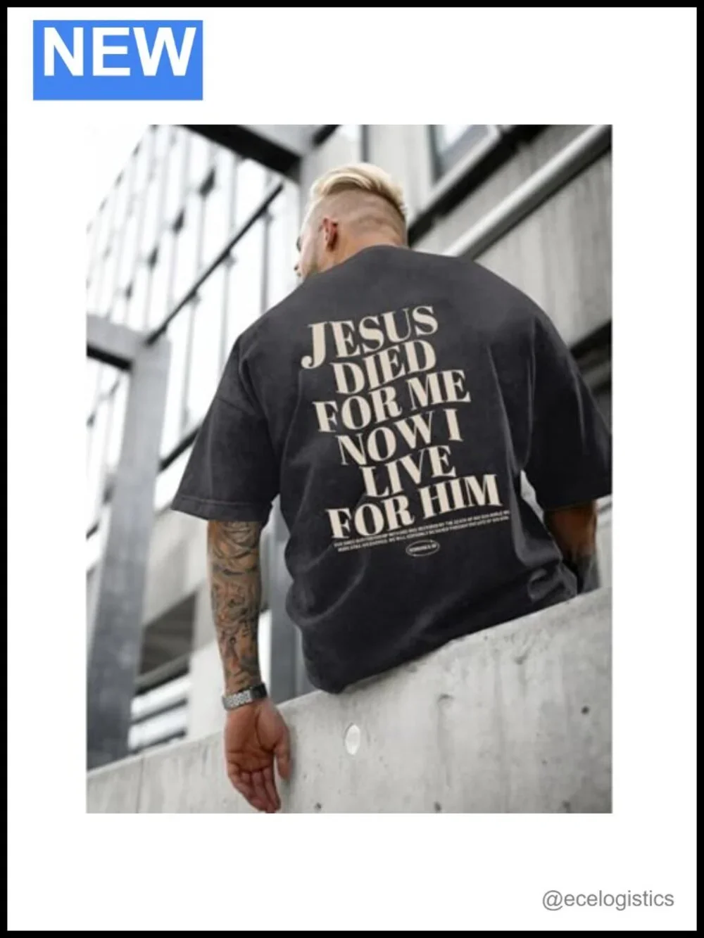 Vintage Acid Wash Christian Graphic Tee - Jesus Religious T-Shirt